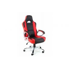 Офисное кресло Racer черно-красное